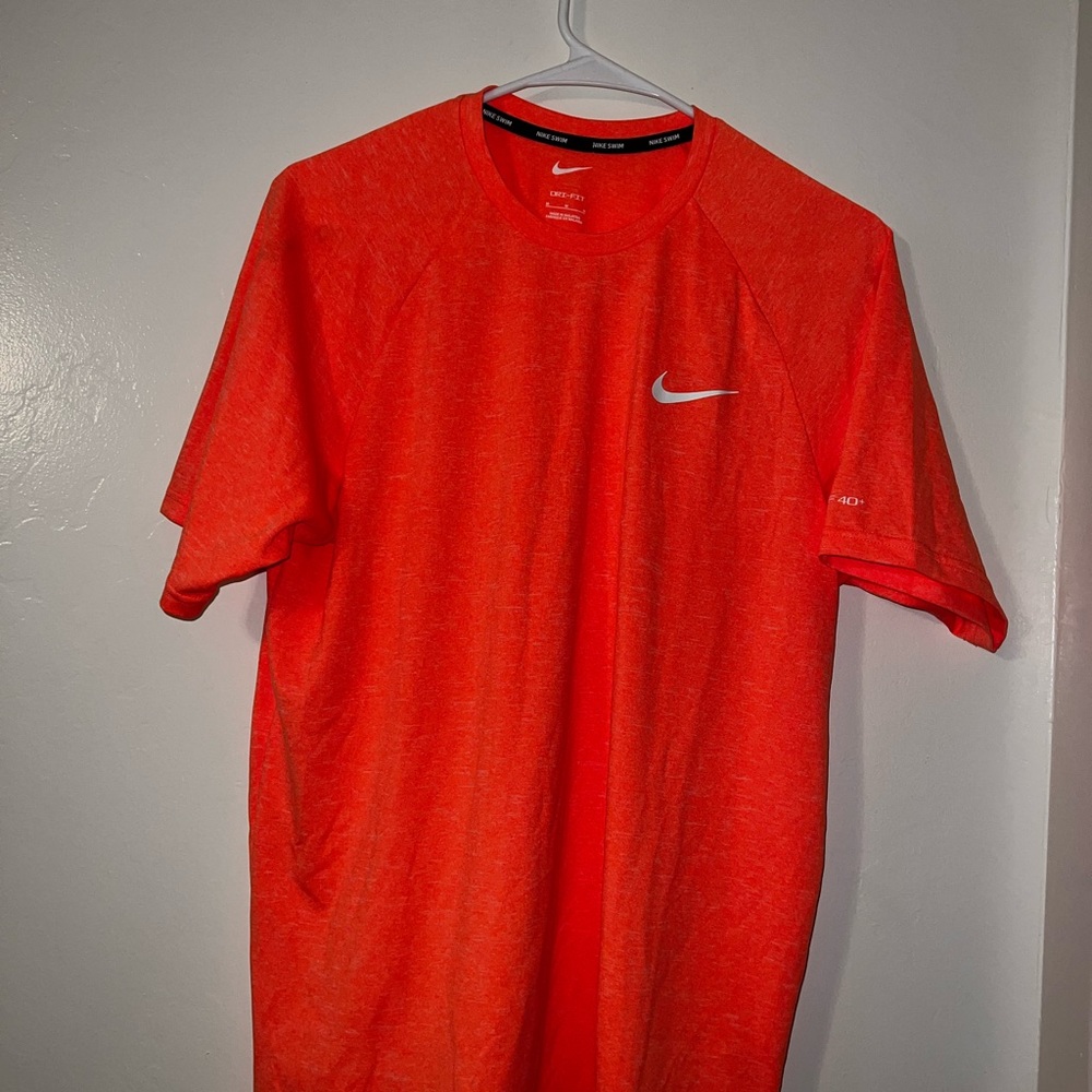 Nike orange dri fit active shirt
